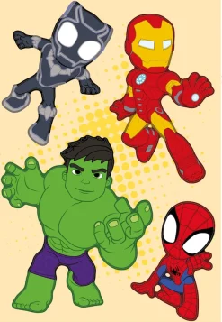 Komar Wandtattoo »Spidey and His Amazing Friends Power Group - Größe 50 x 70 cm« selbstklebend, Wandsticker, Kinderzimmer