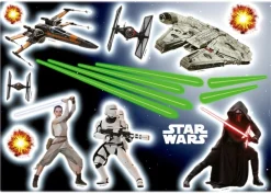 Komar Wandtattoo »Star Wars EP7 - Größe 50 x 70 cm« selbstklebend, Wandsticker, Kinderzimmer