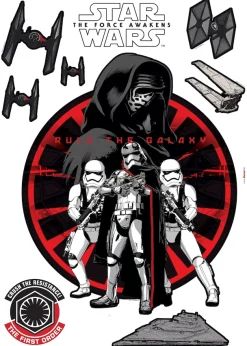 Komar Wandtattoo »Star Wars First Order - Größe 50 x 70 cm« selbstklebend, Wandsticker, Kinderzimmer