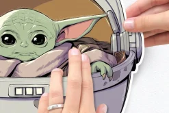 Komar Wandtattoo »Star Wars The Child - Größe 50 x 70 cm« selbstklebend, Wandsticker, Kinderzimmer