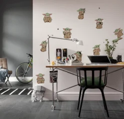 Komar Wandtattoo »Star Wars The Mandalorian Grogu The Cutest« 50 x 70 cm (Breite x Höhe) - Kinderzimmer, Wandsticker