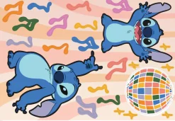 Komar Wandtattoo »Stitch Music - Größe 50 x 70 cm« selbstklebend, Wandsticker, Kinderzimmer