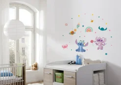 Komar Wandtattoo »Stitch World - Größe 50 x 70 cm« selbstklebend, Wandsticker, Kinderzimmer