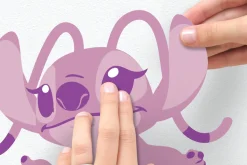 Komar Wandtattoo »Stitch World - Größe 50 x 70 cm« selbstklebend, Wandsticker, Kinderzimmer