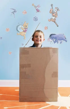 Komar Wandtattoo »Winnie the Pooh - Flowers & Music - Größe 50 x 70 cm« selbstklebend, Wandsticker, Kinderzimmer