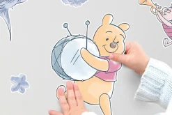 Komar Wandtattoo »Winnie the Pooh - Flowers & Music - Größe 50 x 70 cm« selbstklebend, Wandsticker, Kinderzimmer