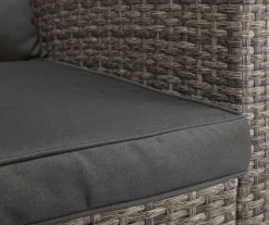 KONIFERA Gartenlounge-Set »Keros Premium« Set, 2x 2er Sofa, 1x Ecke, 1x Sessel, 2x Hocker, 1x Tisch 145x75x67,5cm, 20 Stk. tlg. Ecklounge, Polyrattan, Stahl, geeignet für 8 Personen, inkl. Auflagen