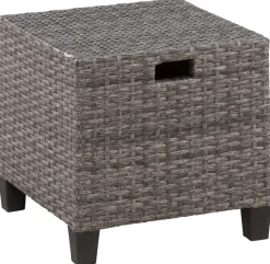 KONIFERA Gartenlounge-Set »Keros Premium« Set, 2x 2er Sofa, 1x Ecke, 1x Sessel, 2x Hocker, 1x Tisch 145x75x67,5cm, 20 Stk. tlg. Ecklounge, Polyrattan, Stahl, geeignet für 8 Personen, inkl. Auflagen
