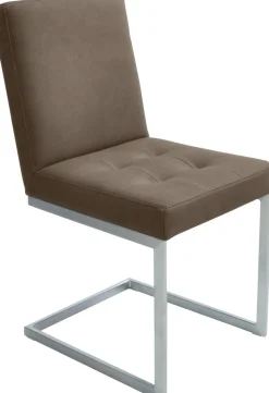 K+W Komfort & Wohnen Eckbankgruppe »Spider II« Set, 4 Stk. tlg. langer Schenkel 195cm, 2 Freischwinger, Auszugstisch in Breite 120 cm