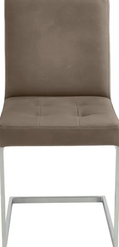 K+W Komfort & Wohnen Eckbankgruppe »Spider II« Set, 4 Stk. tlg. langer Schenkel 195cm, 2 Freischwinger, Auszugstisch in Breite 120 cm