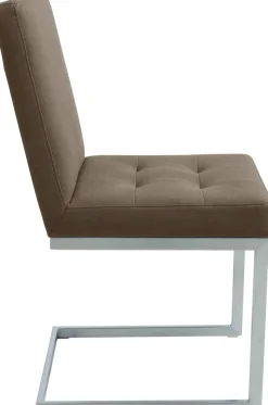K+W Komfort & Wohnen Eckbankgruppe »Spider II« Set, 4 Stk. tlg. langer Schenkel 195cm, 2 Freischwinger, Auszugstisch in Breite 120 cm
