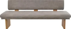 K+W Komfort & Wohnen Essbank »Longbeach Polsterbank« 1 Stk. tlg. Spitzkissenoptik im Sitz, wahlweise in der Breite 204cm oder 224cm