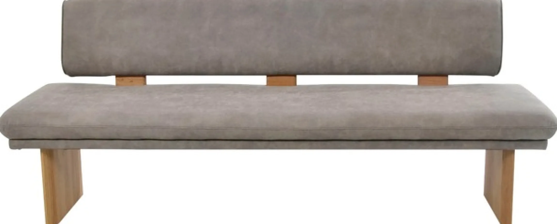 K+W Komfort & Wohnen Essbank »Longbeach Polsterbank« 1 Stk. tlg. Spitzkissenoptik im Sitz, wahlweise in der Breite 204cm oder 224cm