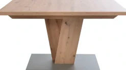 K+W Komfort & Wohnen Esstisch »Giacomo II Ausziehtisch« Artisan Eiche Nachbildung, mit Schiebe-Ansteckplatte, Bodenplatte MDF