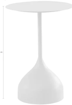 LeGer Home by Lena Gercke Beistelltisch »Narada« pulverbeschichtetes Metall, Breite 40 cm