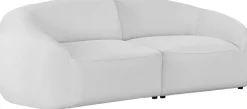 LeGer Home by Lena Gercke Big-Sofa »YANI, Designersofa, organische Form, Maße B/T/H: 240/64/81 cm« mit Wellenunterfederung, auch in Bouclé, passend zur Serie