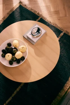 LeGer Home by Lena Gercke Couchtisch »Zirella« massives Eschenholz, markantes Kreuzfuß-Design, Breite 85 cm