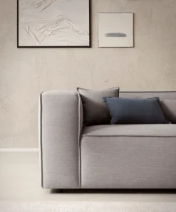 LeGer Home by Lena Gercke Ecksofa »PIARA XXL Struktur u. Leinenoptik, L-Form, Schlaffunktion« Hocker stellbar zum Schlafsofa (Krokodilverbinder), tiefe Sitzfläche