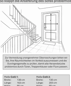 LeGer Home by Lena Gercke Ecksofa »PIARA XXL Cord, L-Form, Schlaffunktion« Hocker stellbar zum Schlafsofa (Krokodilverbinder), tiefe Sitzfläche