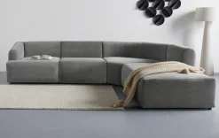LeGer Home by Lena Gercke Ecksofa »LYZA L-Form links/rechts, Modularsofa "XL", Maße B/T/H: 287/267/74 cm« aus 4 Modulen, zusammen oder einzeln stellbar