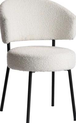 LeGer Home by Lena Gercke Esszimmerstuhl »Sölve« (Set) 2 Stk.Boucle Bezugsstoff, Metallgestell, Sitztiefe 48 cm