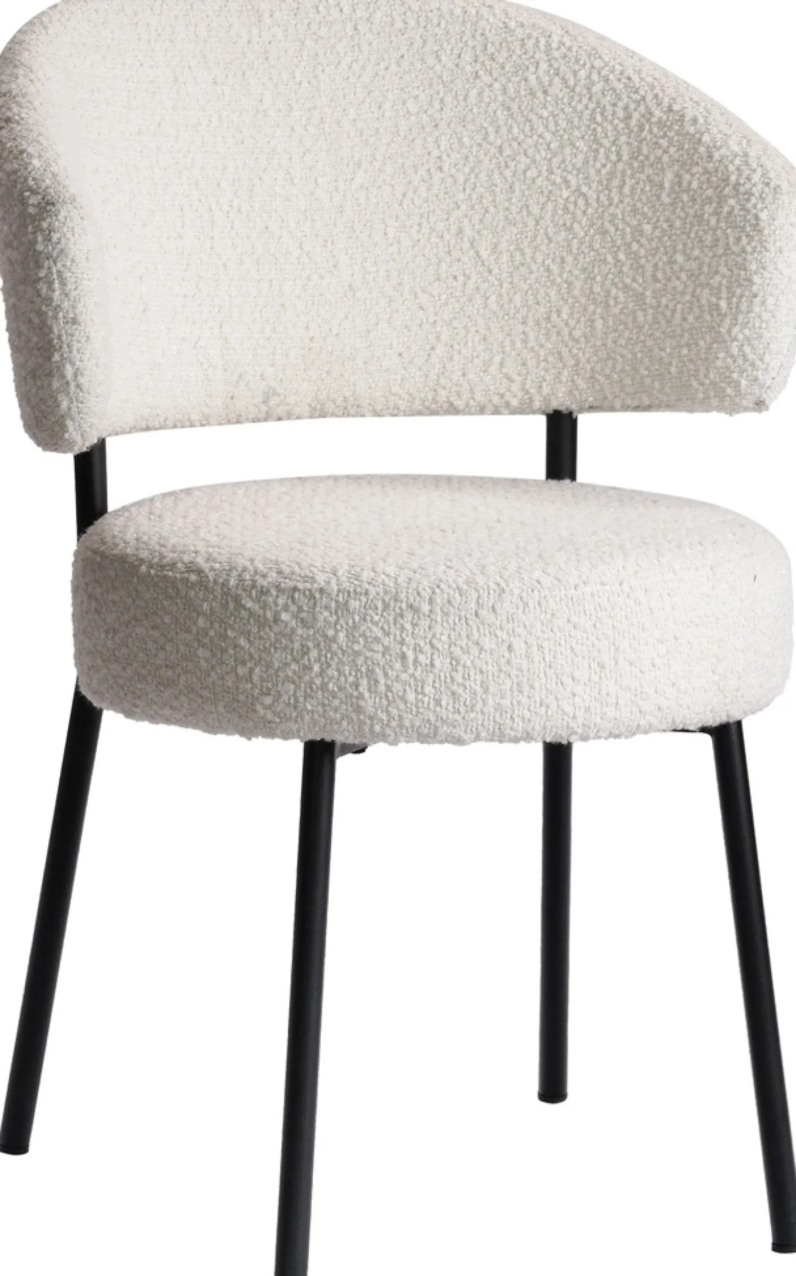 LeGer Home by Lena Gercke Esszimmerstuhl »Sölve« (Set) 2 Stk.Boucle Bezugsstoff, Metallgestell, Sitztiefe 48 cm