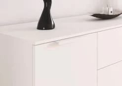 LeGer Home by Lena Gercke Kommode »Kommode Sideboard Schubladenkommode SERINA eleganter Eyecatcher« inkl. SOFT-CLOSE-FUNKTION,mit 4 Schubkästen und 2 Türen sowie Metallgriffen MADE IN GERMANY