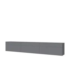 LeGer Home by Lena Gercke Lowboard »Essentials, TV-Board, TV-Kommode, TV-Schrank,TV-Möbel« 3 Stk. tlg. Breite: 333 cm, UV lackiert, Push-to-open-Funktion