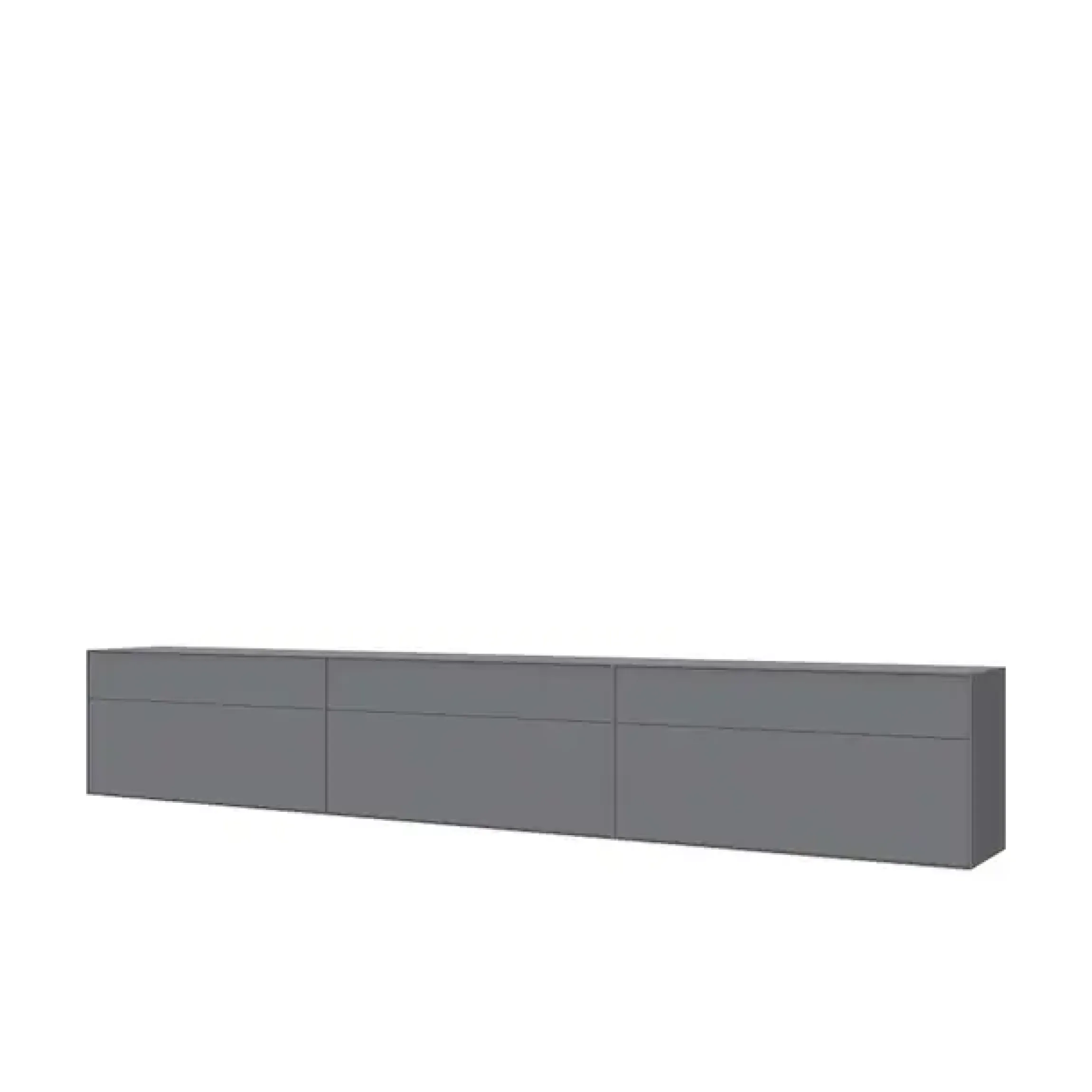 LeGer Home by Lena Gercke Lowboard »Essentials, TV-Board, TV-Kommode, TV-Schrank,TV-Möbel« 3 Stk. tlg. Breite: 333 cm, UV lackiert, Push-to-open-Funktion