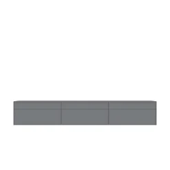 LeGer Home by Lena Gercke Lowboard »Essentials, TV-Board, TV-Kommode, TV-Schrank,TV-Möbel« 3 Stk. tlg. Breite: 333 cm, UV lackiert, Push-to-open-Funktion