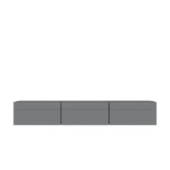 LeGer Home by Lena Gercke Lowboard »Essentials, TV-Board, TV-Kommode, TV-Schrank,TV-Möbel« 3 Stk. tlg. Breite: 333 cm, UV lackiert, Push-to-open-Funktion