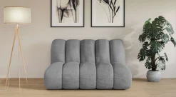 LeGer Home by Lena Gercke 2-Sitzer »Priya Designersofa, moderne Steppung, auch in Bouclé« gemütlich und modern, B/T/H: 155/108/84 cm