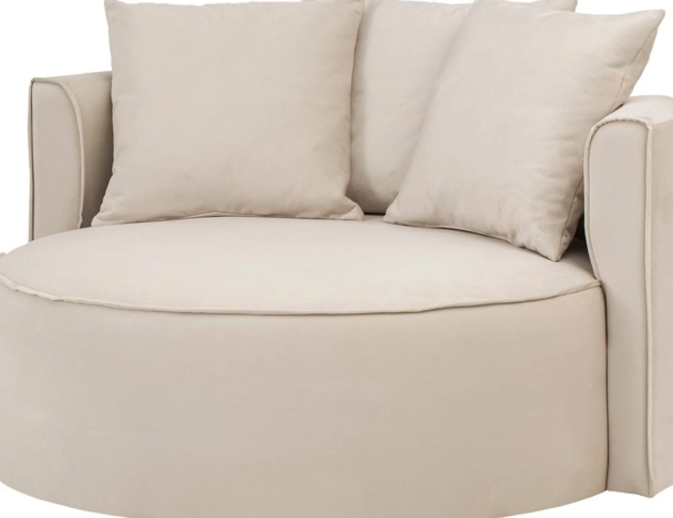 LeGer Home by Lena Gercke XXL-Sessel »ISALIE Samtoptik, Lesesessel, Loveseat, inklusive Zierkissen« extra große Sitzfläche, optional mit Hocker, 3 Bezugsstoffe