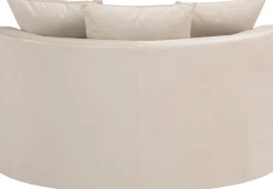 LeGer Home by Lena Gercke XXL-Sessel »ISALIE Samtoptik, Lesesessel, Loveseat, inklusive Zierkissen« extra große Sitzfläche, optional mit Hocker, 3 Bezugsstoffe