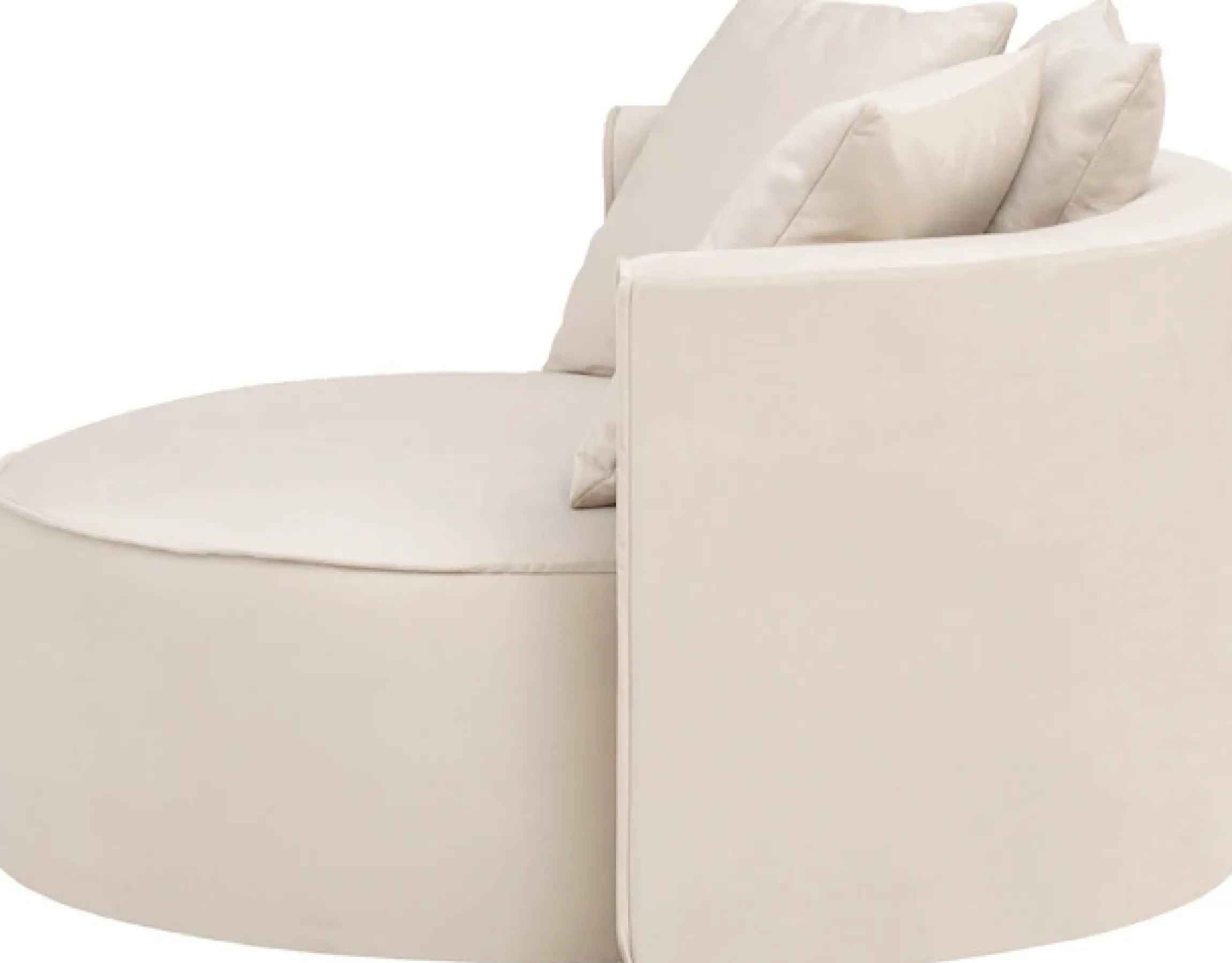 LeGer Home by Lena Gercke XXL-Sessel »ISALIE Samtoptik, Lesesessel, Loveseat, inklusive Zierkissen« extra große Sitzfläche, optional mit Hocker, 3 Bezugsstoffe