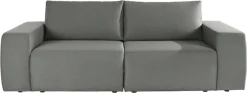 LOOKS by Wolfgang Joop Big-Sofa »LooksII Breite 242cm, komfortabel und bequem, viel Platz« geradlinig und komfortabel