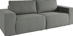 LOOKS by Wolfgang Joop Big-Sofa »LooksII Breite 242cm, komfortabel und bequem, viel Platz« geradlinig und komfortabel