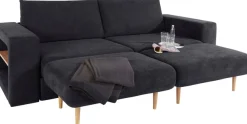 LOOKS by Wolfgang Joop 4-Sitzer »Looksvb« Verwandlungssofa: aus Sofa wird Sofa mit 2 Hockern, mit Regalfunktion