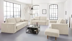 LOOKS by Wolfgang Joop 3-Sitzer »Looksv« Verwandlungssofa: aus Sofa wird Sofa mit 2 Hockern