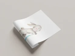 Lüttenhütt Bild mit Rahmen »oder Poster, Hase auf Roller« Fantasy | Tiere 1 Stk. tlg. HD Premium Druck