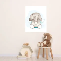 Lüttenhütt Bild mit Rahmen »oder Poster, Elefant mit Flügeln« Elefant | Fantasy | Tiere 1 Stk. tlg. HD Premium Druck