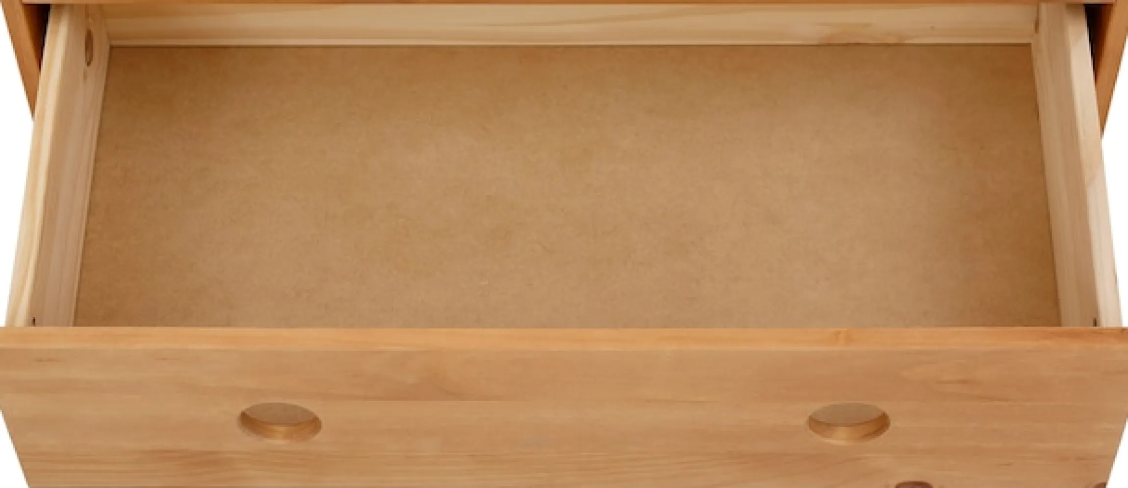 Lüttenhütt Kleiderschrank »Alpi« Kiefernholz, mit Einlegeböden und Kleiderstange, Höhe 180 cm