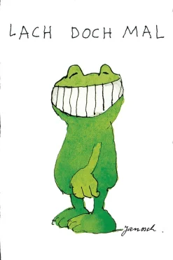 LuckyLinde Leinwandbild »Der Frosch - Lach doch mal« Figuren | Filmfiguren | Frosch | Motivationsbilder | Schriftzug | Tiere 1 Stk. tlg. Exklusive JANOSCH Kindermotive