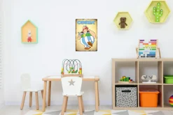 LuckyLinde Metallbild »Obelix und Idefix« Fantasy | Figuren | Film | Filmfiguren 1 Stk. tlg. Stahlschild 20x30 cm Wanddeko Bild zum Film 