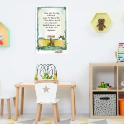 LuckyLinde Wanddekoobjekt »Oh wie schön ist Panama« Exklusive JANOSCH Kindermotive, Stahlschild