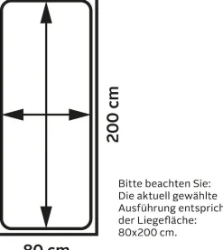 Maintal Polsterbett »LAGO mit Matratze & Bettkasten, Bezug: Kunstleder« in verschiedenen Größen und Farben erhältlich
