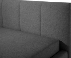 Maintal Polsterliege »Mailo« mit Kopfteil & Bettkasten, 3 Breiten, Federkern- oder Bonellmatratze