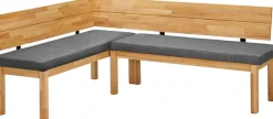 massivline&more Eckbank »Roberto« Massivholz