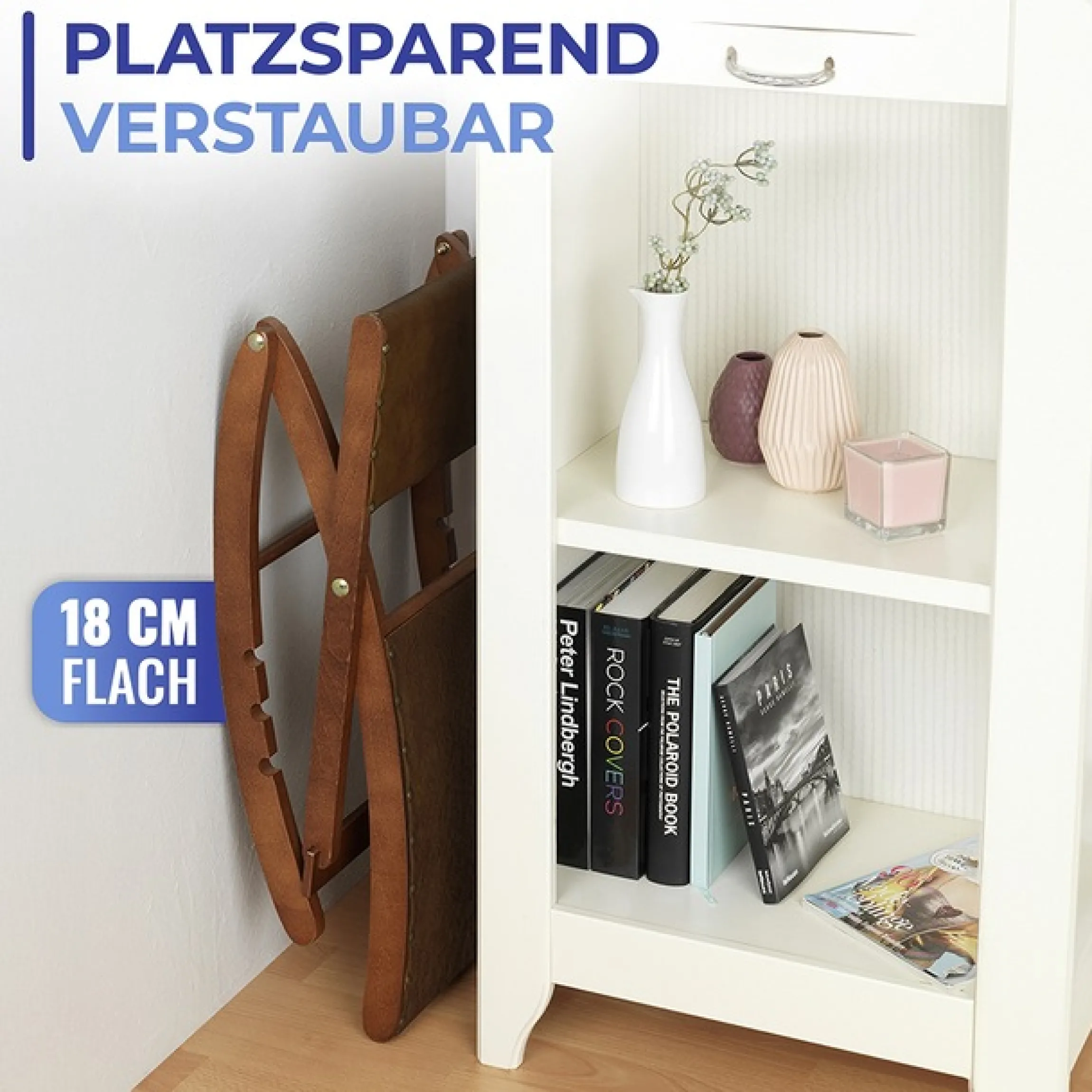 Maximex Fußhocker »KOMFORT« Beinschaukel, Massivholz-Gestell, dreifach verstellbar, klappbar