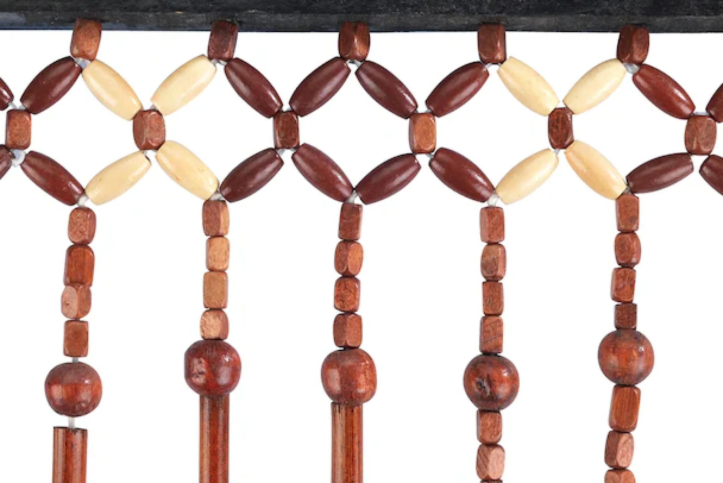 Maximex Türvorhang »Holzperlen« Hakenaufhängung 1 Stk. tlg. Handarbeit
